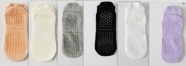Pilates Non Slip Grip Socks